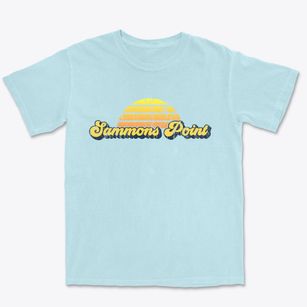Sammons Point Illinois Sublime Sunset Premium Heavyweight T-shirt