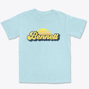 Bennett North Carolina Sublime Sunset Premium Heavyweight T-shirt