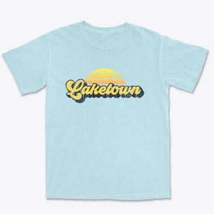 Laketown Utah Sublime Sunset Premium Heavyweight T-shirt