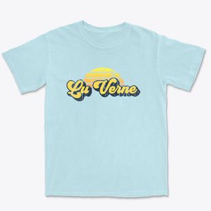 Lu Verne Iowa Sublime Sunset Premium Heavyweight T-shirt