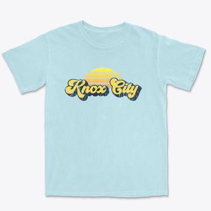 Knox City Missouri Sublime Sunset Premium Heavyweight T-shirt
