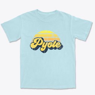 Pyote Texas Sublime Sunset Premium Heavyweight T-shirt