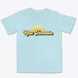 New Franklin Ohio Sublime Sunset Premium Heavyweight T-shirt
