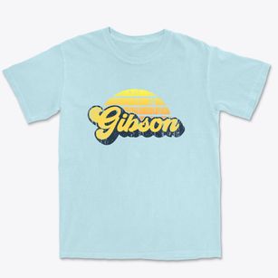 Gibson Iowa Sublime Sunset Premium Heavyweight T-shirt