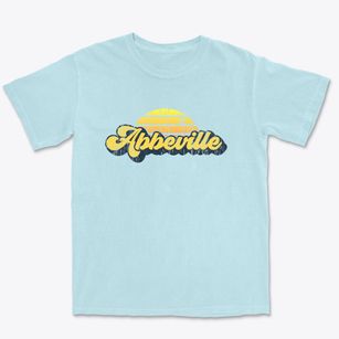 Abbeville Louisiana Sublime Sunset Premium Heavyweight T-shirt