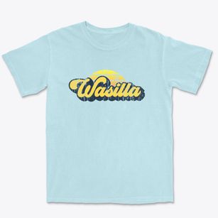 Wasilla Alaska Sublime Sunset Premium Heavyweight T-shirt