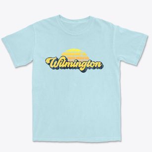 Wilmington Delaware Sublime Sunset Premium Heavyweight T-shirt