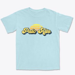 Palo Alto California Sublime Sunset Premium Heavyweight T-shirt