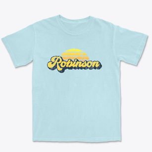 Robinson Illinois Sublime Sunset Premium Heavyweight T-shirt