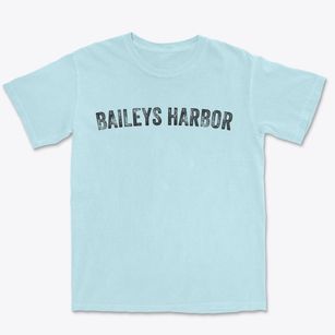 Baileys Harbor Wisconsin Timeless Retro Premium Heavyweight T-shirt