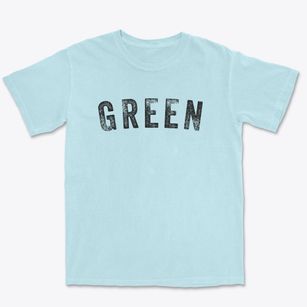 Green Ohio Timeless Retro Premium Heavyweight T-shirt