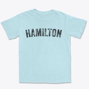 Hamilton Massachusetts Timeless Retro Premium Heavyweight T-shirt