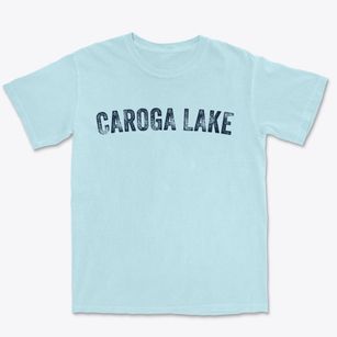 Caroga Lake New York Timeless Retro Premium Heavyweight T-shirt