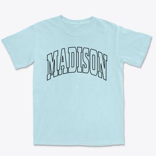Madison Maine Trendy Block Premium Heavyweight T-shirt