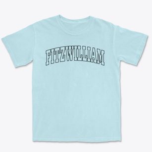 Fitzwilliam New Hampshire Trendy Block Premium Heavyweight T-shirt