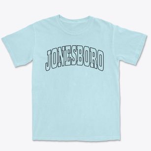 Jonesboro Indiana Trendy Block Premium Heavyweight T-shirt