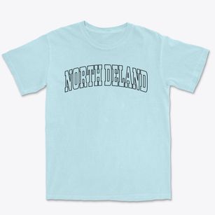 North Deland Florida Trendy Block Premium Heavyweight T-shirt