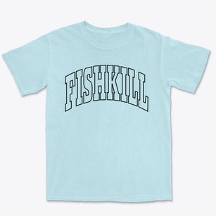 Fishkill New York Trendy Block Premium Heavyweight T-shirt