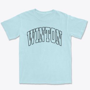 Winton North Carolina Trendy Block Premium Heavyweight T-shirt