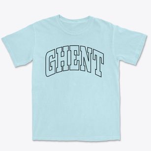 Ghent West Virginia Trendy Block Premium Heavyweight T-shirt