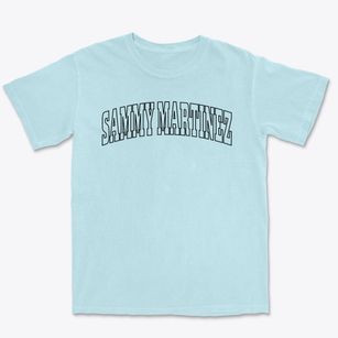 Sammy Martinez Texas Trendy Block Premium Heavyweight T-shirt