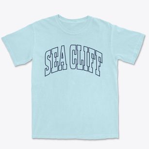 Sea Cliff New York Trendy Block Premium Heavyweight T-shirt