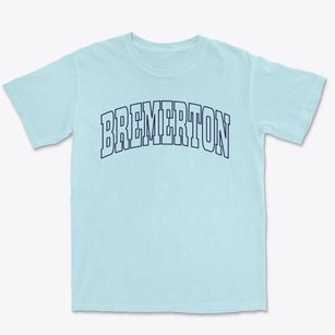 Bremerton Washington Trendy Block Premium Heavyweight T-shirt