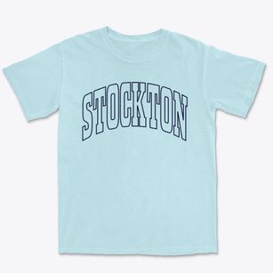 Stockton New York Trendy Block Premium Heavyweight T-shirt