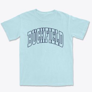 Buckfield Maine Trendy Block Premium Heavyweight T-shirt