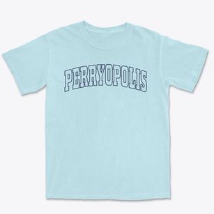 Perryopolis Pennsylvania Trendy Block Premium Heavyweight T-shirt