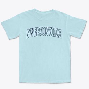 Swepsonville North Carolina Trendy Block Premium Heavyweight T-shirt