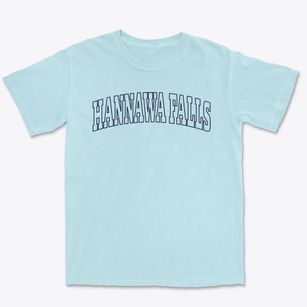 Hannawa Falls New York Trendy Block Premium Heavyweight T-shirt