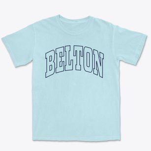 Belton Missouri Trendy Block Premium Heavyweight T-shirt