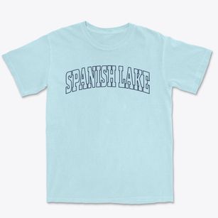 Spanish Lake Missouri Trendy Block Premium Heavyweight T-shirt