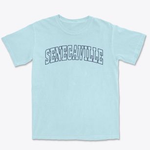 Senecaville Ohio Trendy Block Premium Heavyweight T-shirt