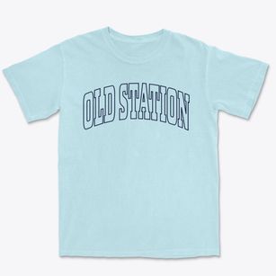 Old Station California Trendy Block Premium Heavyweight T-shirt