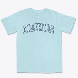 Millerville Minnesota Trendy Block Premium Heavyweight T-shirt