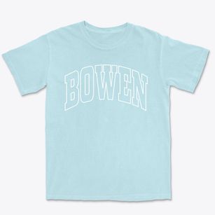 Bowen Illinois Trendy Block Premium Heavyweight T-shirt