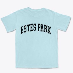 Estes Park Colorado Varsity Premium Heavyweight T-shirt