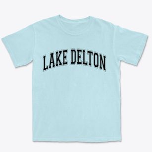 Lake Delton Wisconsin Varsity Premium Heavyweight T-shirt
