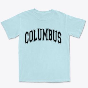 Columbus Ohio Varsity Premium Heavyweight T-shirt