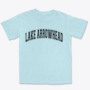 Lake Arrowhead Maine Varsity Premium Heavyweight T-shirt