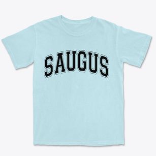 Saugus Massachusetts Varsity Premium Heavyweight T-shirt