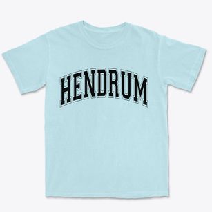 Hendrum Minnesota Varsity Premium Heavyweight T-shirt