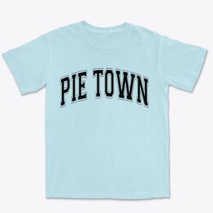 Pie Town New Mexico Varsity Premium Heavyweight T-shirt