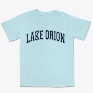 Lake Orion Michigan Varsity Premium Heavyweight T-shirt