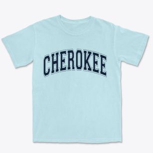 Cherokee North Carolina Varsity Premium Heavyweight T-shirt