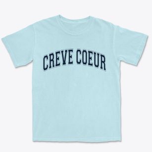 Creve Coeur Missouri Varsity Premium Heavyweight T-shirt