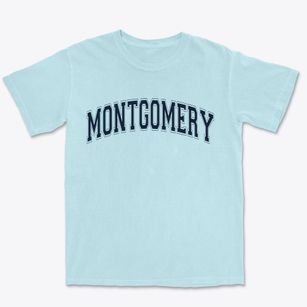Montgomery Michigan Varsity Premium Heavyweight T-shirt