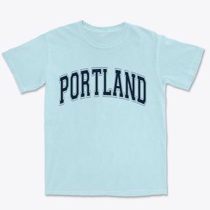 Portland Connecticut Varsity Premium Heavyweight T-shirt